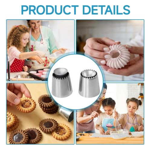 3 Pcs Large Piping Tips Set - color: 795S/796S