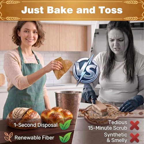 Bread Sling, Sourdough Bread Sling, Sourdough Baking Sling - size: Round 125pcs