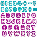 42 Pcs Letter And Number Cookie Cutters,with Dough Alphabet,Numbers,Mathematical Symbols,Fondant Letter Cutters for Birthday, Christmas, New Year and Holiday Party Decorations (42Pcs)