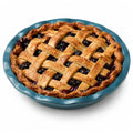 King Arthur Baking Company Ceramic Pie Pan, Decorative Fluted Rim, Distributes Heat Evenly, 8-Inch Round, For Oven-To-Table Serving - style: Pie, 8-Inch