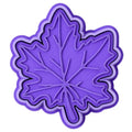 Maple leaf cookie cutter stamp - Fall series - 15mm deep Cookie cutter, Image press stamp - Marshmallow Bliss - color: Maple leaf