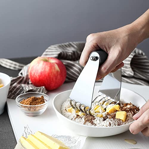 Spring Chef Medium Dough Blender Hand Tool - Durable Pastry Cutter - Gray - color: Gray, size: 3" Medium