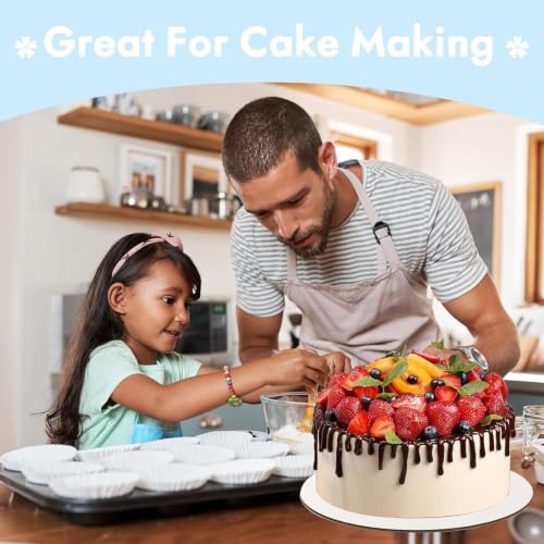 10 Inch Round Cake Boards, 40 Pack Cardboard Cake Drum for Cake Display - color: White, size: 10inch/40Pcs