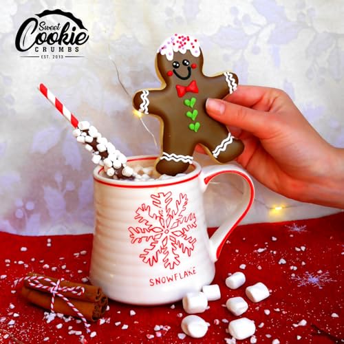 Gingerbread Man Cookie Cutter Set (Gingerbread Man 3 Piece), Premium Food-Grade Stainless Steel, Dishwasher Safe - color: Gingerbread Man, size: 3