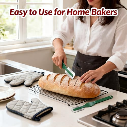 Baking Lame Bread Tool French Bread Scorer Blade Scoring Cutter With Cover