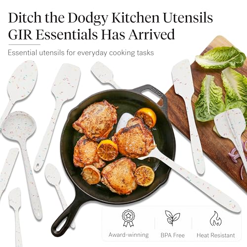 GIR: 10-Piece Silicone Ultimate Kitchen Utensils Set – Sprinkles - color: Sprinkles, size: 10 - Piece Set