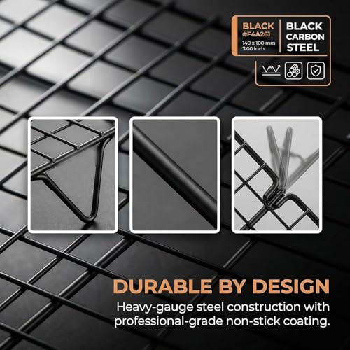 2-Tier Collapsible Cooling Racks, Detachable Wire Cooling Rack Stackable Drying Rack for Cookie Bread Pizza Baking, Fruits, Snacks Perfect for Outdoor Camping - size: 2 Tier