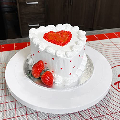 Fat Daddio's PHT-L83 Anodized Aluminum Removable Bottom Heart Cake Pan, 8 x 3 Inch - size: 8 x 3 Inch, style: Removable Bottom