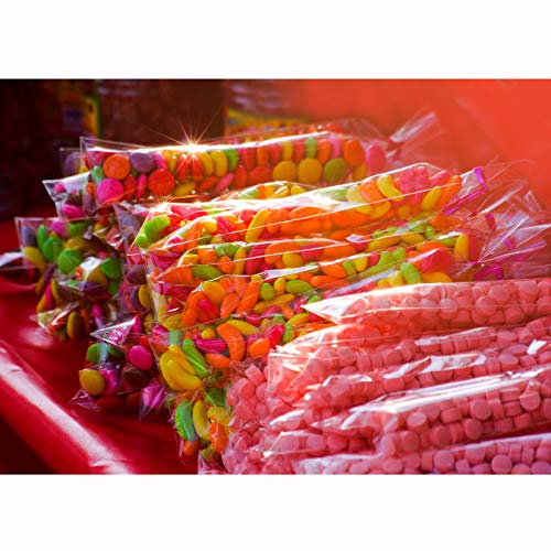 Morepack Cellophane Treat Bags 2x10 Inches 200 Pcs Pretzel Rod Bags - size: 2x10 Inch (Pack of 200)