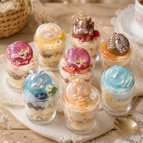 12 Constellation Animal Silicone Mold for Chocolate, Jello, Soap - color: Pink-XY039