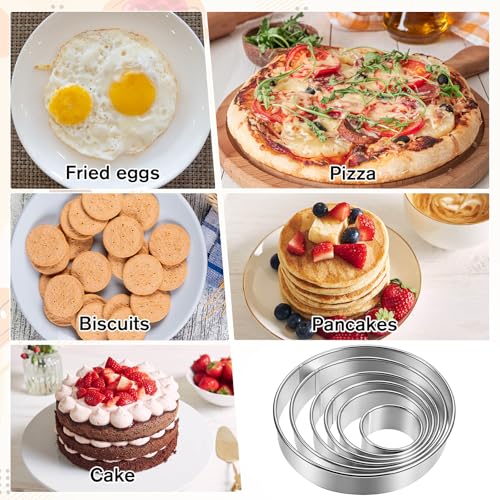 Circle Cookie Cutter, 6 Inch Round Cookie Mold