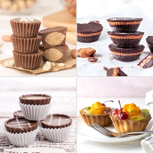 Peanut Butter Cup Silicone Molds, 3 PCS, 12 Cavity