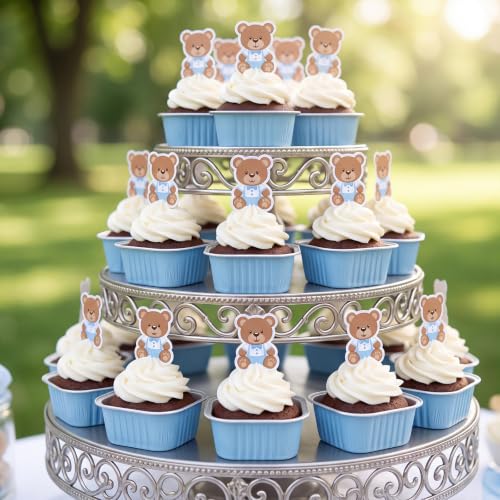 Skylety 100 Pcs 5oz Mini Square Cake Pans with Lids, Sky Blue - color: Sky Blue