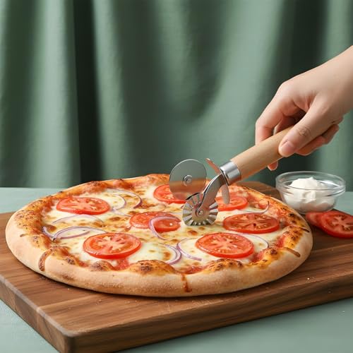 Ravioli Cutter Wheel Fluted Pasta Pastry Cutter Wheel, Pastry Crimper