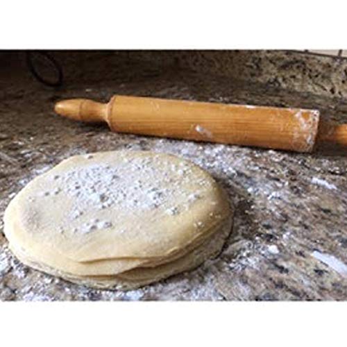 Rolling Pins for Baking Pizza and Dough, Hardwood Sturdy Handle Pasta Roller, Pizza Rolls Dough Roller, Kitchen Utensil Tools, 18.7 in