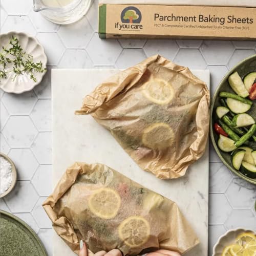 If You Care Parchment Paper Baking Sheets – 3 Pack of 24-Count Precut Liners - Unbleached, Chlorine Free, Greaseproof, Silicone Coated – Standard Size – Fits 12.5” x 16” Pans - size: Regular