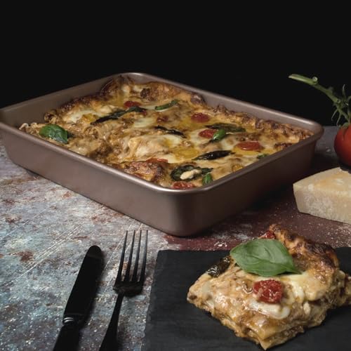 HAPPIELS 9 x 13 inch Cake Baking Pan Nonstick, PFOA & BPA Free - style: 9x13'' Pan
