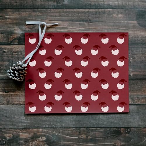 PA Essentials Stencil Santa Pattern for Painting on Wood, Canvas, Paper, Fabric, Wall and Tile, Reusable DIY Art and Craft Stencils for Painting, 6"x6" Inches - color: Santa