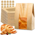 50 Pcs Bread Bags for Homemade Bread 50% Thicker With Window Sourdough Bags
