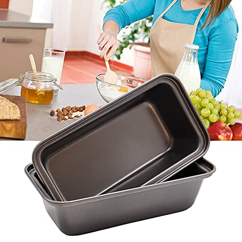 Zddaoole 6 PCS Mini Nonstick Carbon Steel Baking Bread Pan,Mini Loaf Pans,Small Banana Bread Tins,6.2" x 3.2" - size: 6 Pack