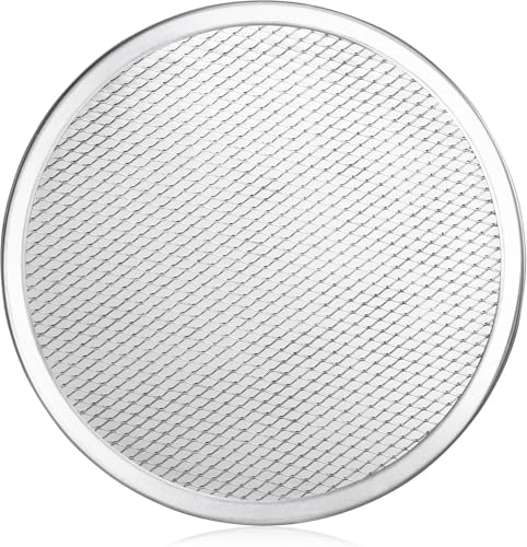 New Star Foodservice Seamless Aluminum Pizza Baking Screens, 20 Inch - size: 20-Inch
