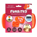 FunBites Sandwich Cutter for Kids Lunch, Crustless Bento 2-Pc Set, 1 Pack - color: Orange Triangles