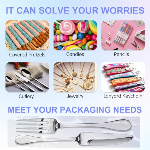 COQOFA Long Self Adhesive Cellophane Bags 4x13 200 Pcs Clear Cookie Candy Treat Resealable Self Sealing Plastic Cello Long Strip Transparent Individual - size: 4 x 13 inches (200 pcs)