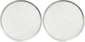 American Metalcraft 18708 Pizza Screen, 8.05" Length, 8.05" Width, Silver (Pack of 2) - size: 8-inch diameter (Pack of 2), style: Pizza pan