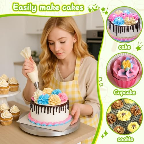 Ball Russian Piping Tips, 3 Pieces, Stainless Steel