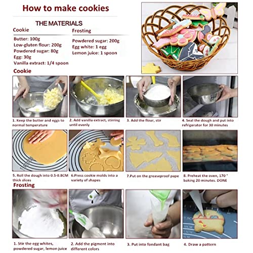 Star, Moon, Cloud and Sun Cookie Cutters 9 Piece Set - Twinkle Twinkle Little Star Celestial Night Sky Cookie Cutter Biscuit Mold for Kids Baby Shower Birthday Party Decoration - 4 Inch 3 Inch 2 Inch