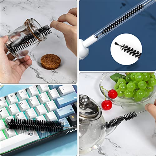 Ixiaoyoo 12 Pcs Straw Cleaner Brushes Set, 8.2 Inch Nylon Cleaning Brush - color: 8.2 Inch Black