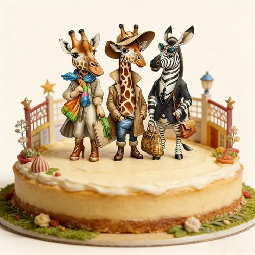 Giraffe Silicone Mold for Fondant Cupcake Toppers Dessert Candy - color: Giraffe Silicone Molds