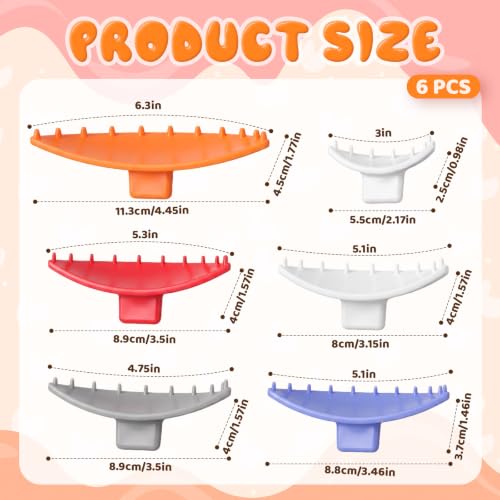6 Pcs Cake Arch Guide Tool, Cake Drape Spacer Tool for Spaced Piping Baking