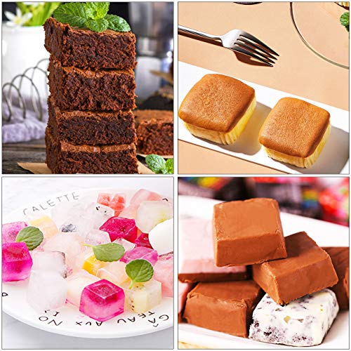 24-Cavity Rectangle Caramel Candy Silicone Molds