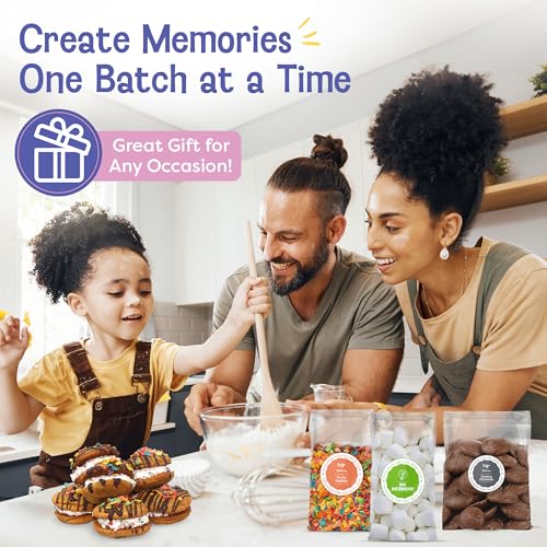 Baketivity x Duff Goldman S'mores Sandwich Cookies Baking Kit for Kids