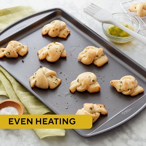 Wilton Perfect Results Nonstick Cookie Sheet Set, Dishwasher Safe, 2-Piece