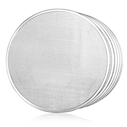New Star Foodservice Seamless Aluminum Pizza Baking Screens, 20 Inch - size: 20-Inch