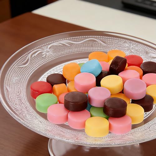Mini Round Silicone Mold, 55 Cavities Cylinder, 0.8 Inch, 2 Pcs