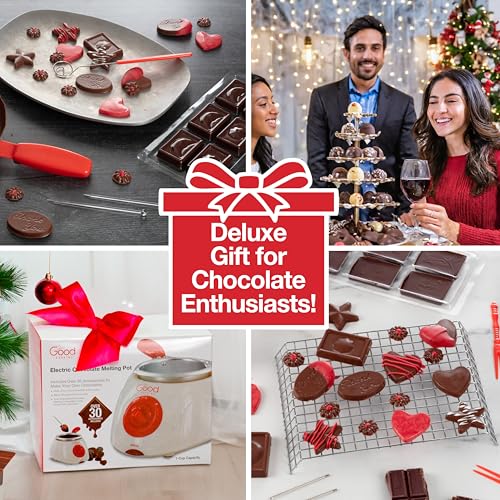 Electric Chocolate Fondue Melting Pot- Halloween Candy Bar Making Set - size: Single Pot