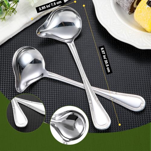 Patelai 3 Pieces Candy Dipping Tools Chocolate Dipping Fork Spoons Set 2 Pieces Culinary Decorating Spoons Chef Art Pencil for Decorative Plates Stainless Steel(Delicate Style) - style: Delicate Style