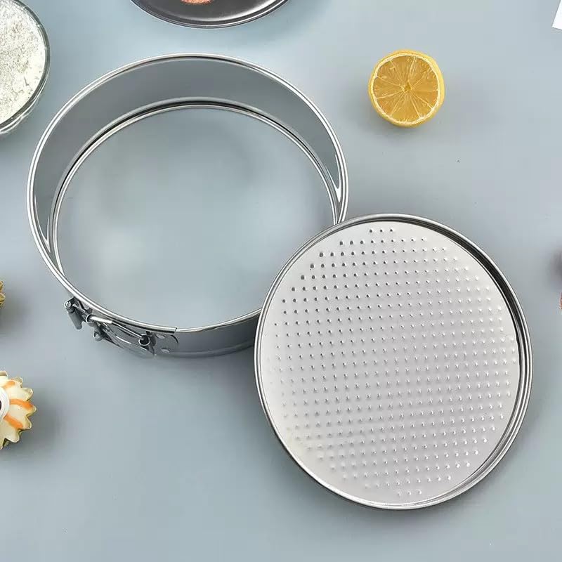 Springform Pan, 10 Inch Cheesecake Pans with Removable Bottom, Non-stick Spring Form Pan for Cheesecake