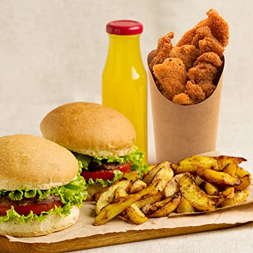 Honeydak 150 Pcs Charcuterie Cups French Fry Paper Holder Bulk 14oz