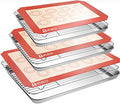M MCIRCO Baking Sheet with Cooling Rack, Baking Mat Set, Set of 9 - size: 9pcs