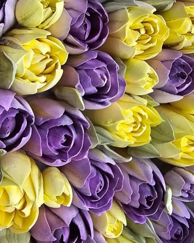 1 Pcs Stainless Steel Extra Large Russian 3 Petals Rose Flower Icing Tips
