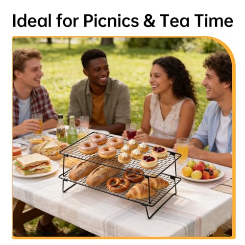 Cooling Racks for Cooking and Baking, Sourdough Bread Cooling Rack, 2PCS