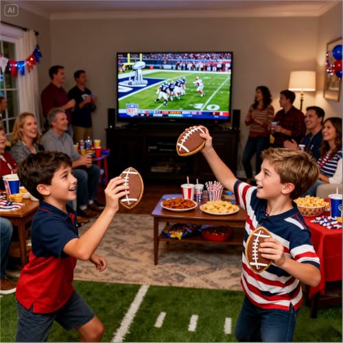 Football Cookie Cutter, Stainless Steel Oval Baking Tool - style: Football-2