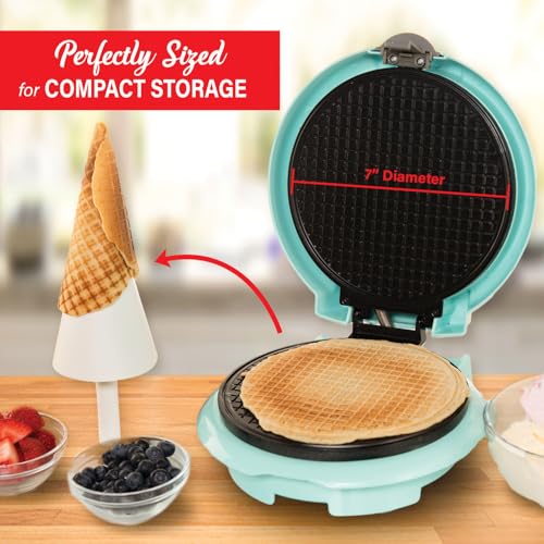 Brentwood Appliances Ts-1405bl Waffle Cone Maker, Blue