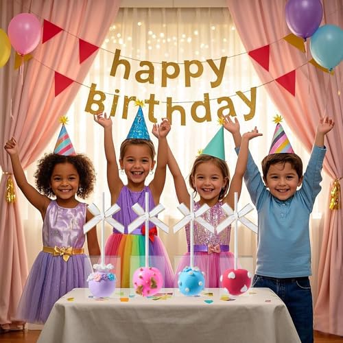 50 Pack1.75x1.75x2 Pre Cut Hole Cake Pop Boxes with Sticks Wrap Kit