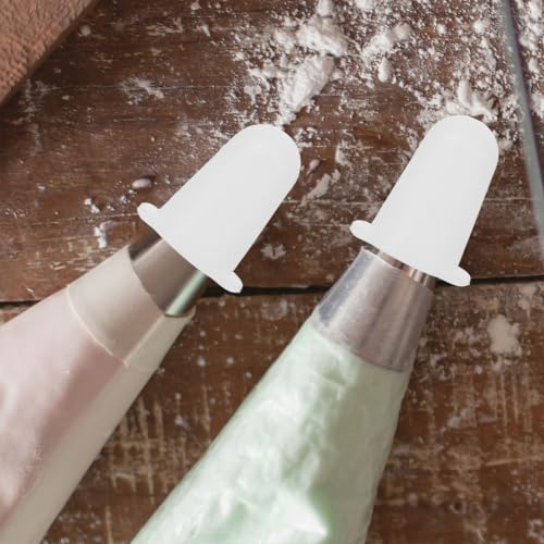 Piping Tip Protectors 2 pack Silicone Cake Decorating Tip Covers - size: 4.5X2.8X2.8CM