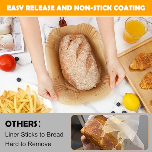 YQL Loaf Pan Liners, Nonstick Paper Liners for 9x5 Baking Pan - size: 120PCS